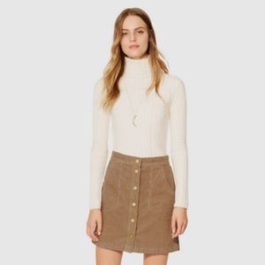 Tory Burch Lucitano Corduroy Mini Skirt Size 12